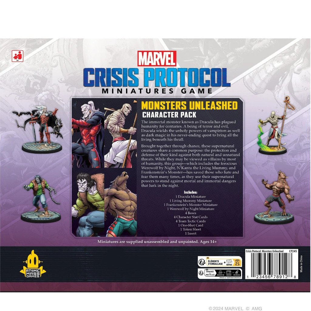 Marvel Crisis Protocol: Monsters Unleashed Character Pack 2