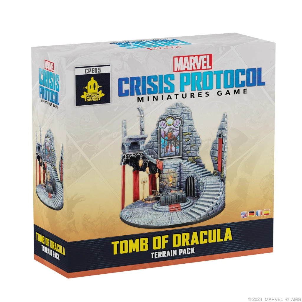 Marvel Crisis Protocol: Tomb Of Dracula Terrain Pack 1