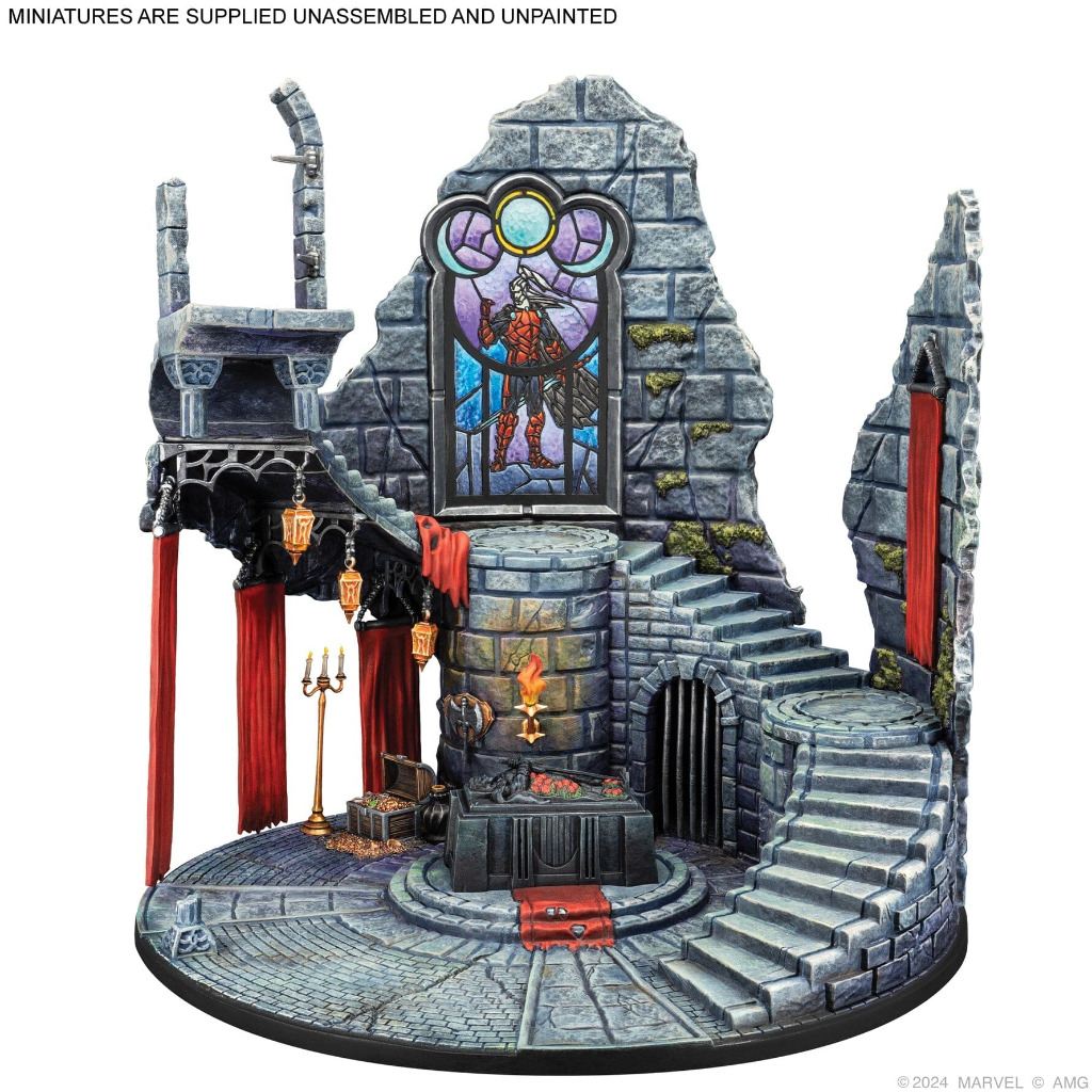 Marvel Crisis Protocol: Tomb Of Dracula Terrain Pack 2