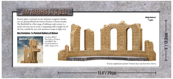 Gothic Battlefields - Gallery of Valour - Sandstone 2