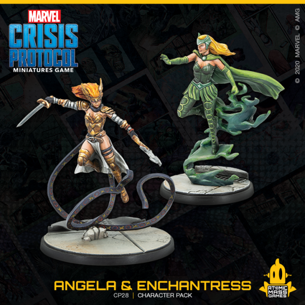 Marvel Crisis Protocol: Angela and Enchantress 2