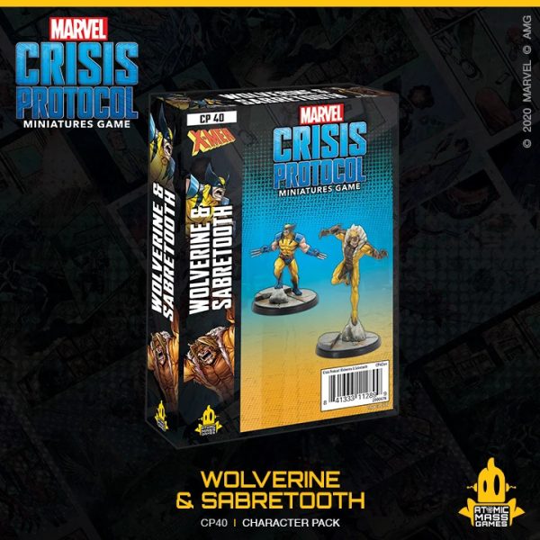 Marvel Crisis Protocol: Wolverine and Sabretooth 1
