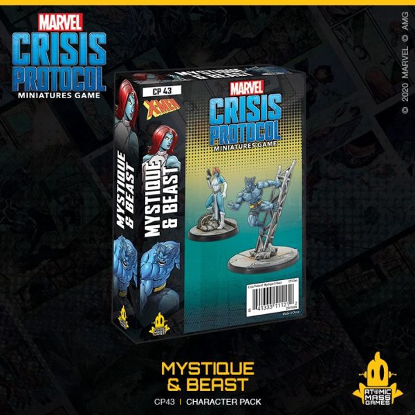 Marvel Crisis Protocol: Mystique and Beast 1
