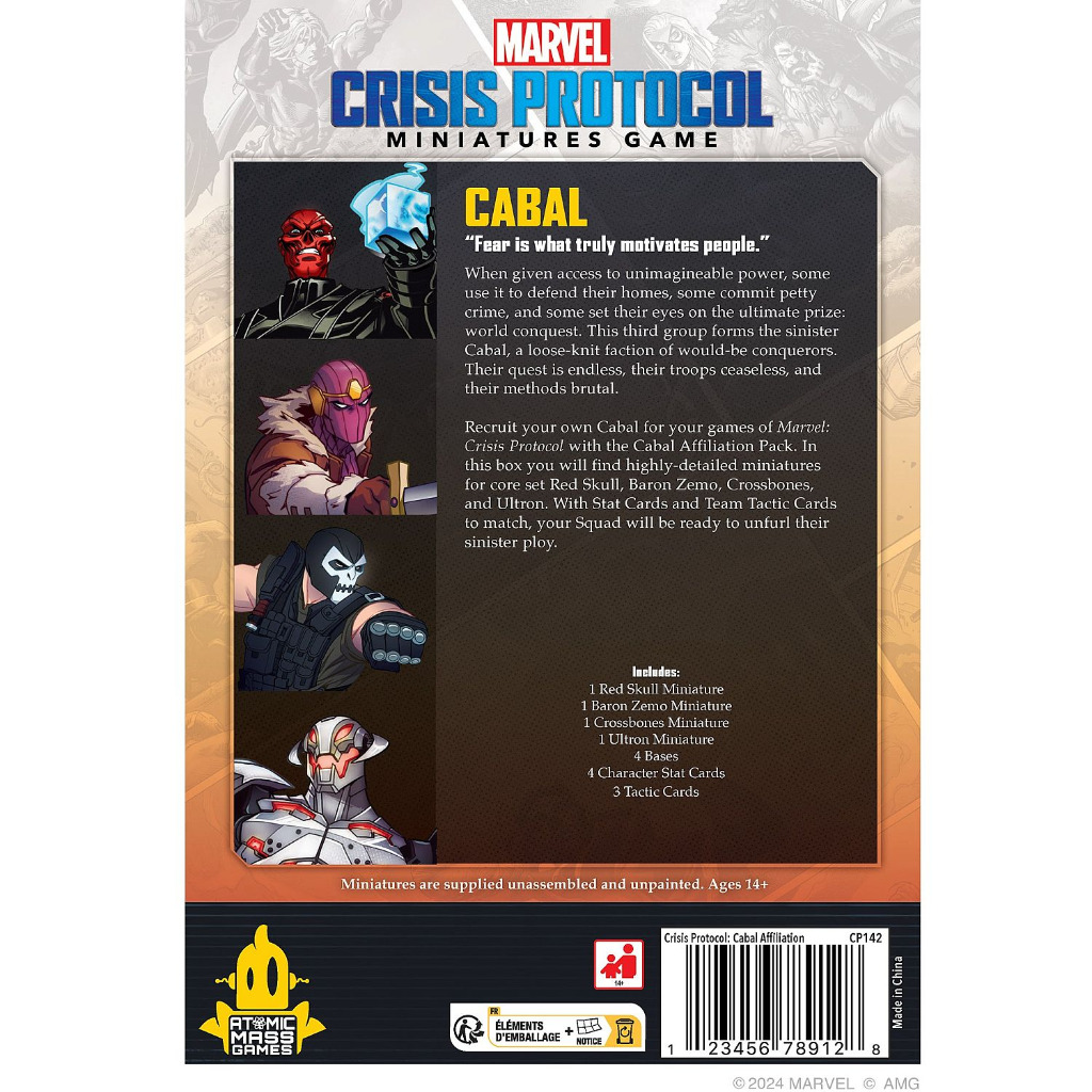 Marvel Crisis Protocol: Cabal Affiliation Pack 2