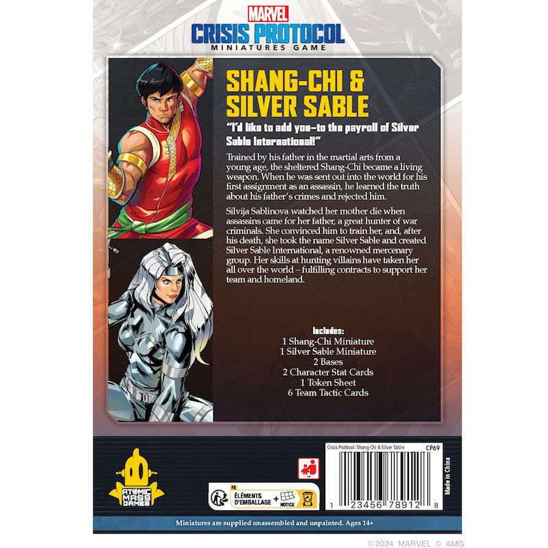 Marvel Crisis Protocol: Shang Chi & Silver Sable 4