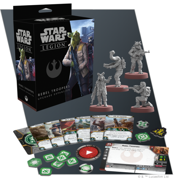 Star Wars Legion: Rebel Troopers Upgrade Expansion 2