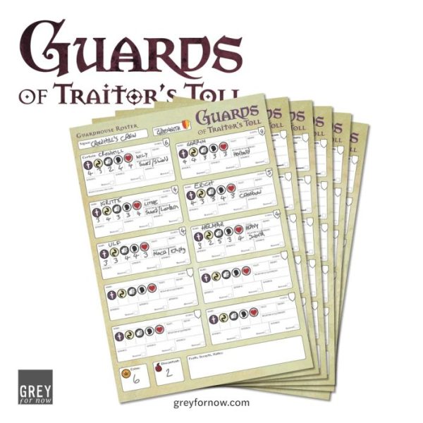 Guards of Traitor’s Toll - Guardhouse Roster 1