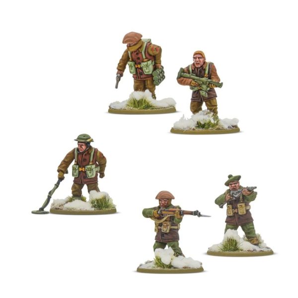 Bolt Action British & Canadian Infantry (Winter) Platoon 3