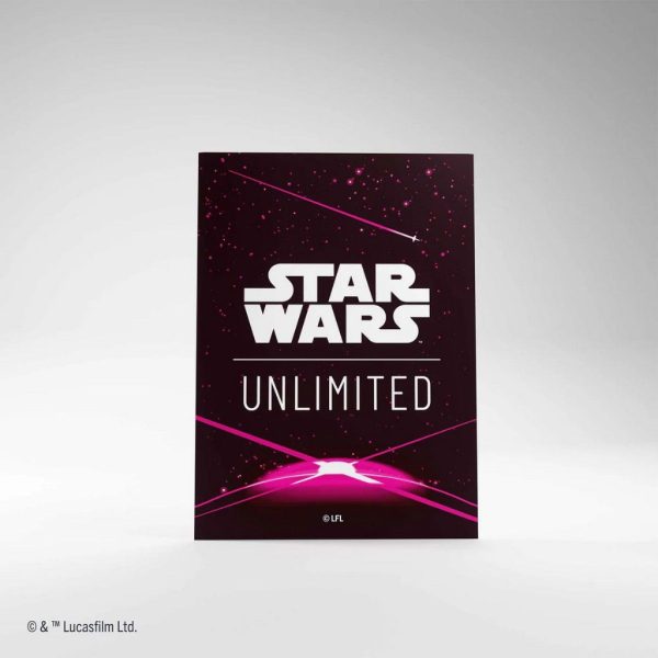Gamegenic Star Wars: Unlimited Art Sleeves - Card Back Magenta 3