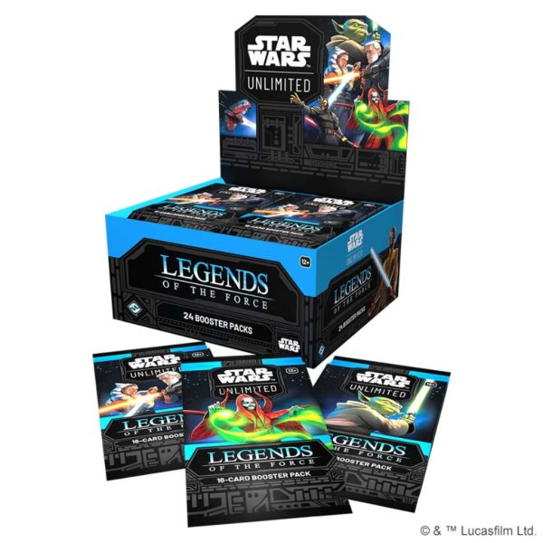 Star Wars: Unlimited - Legends of the Force Booster Display (24) 2