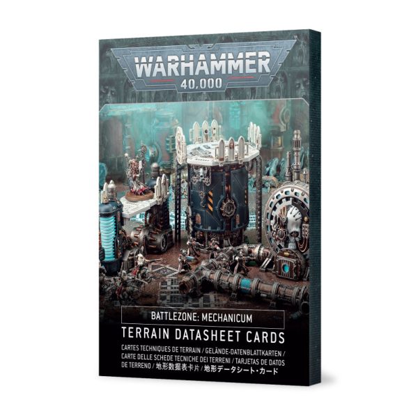 Battlezone: Mechanicum Terrain Datasheet Cards 1