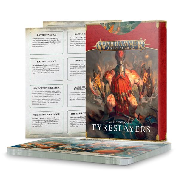 Warscroll Cards: Fyreslayers (old) 1
