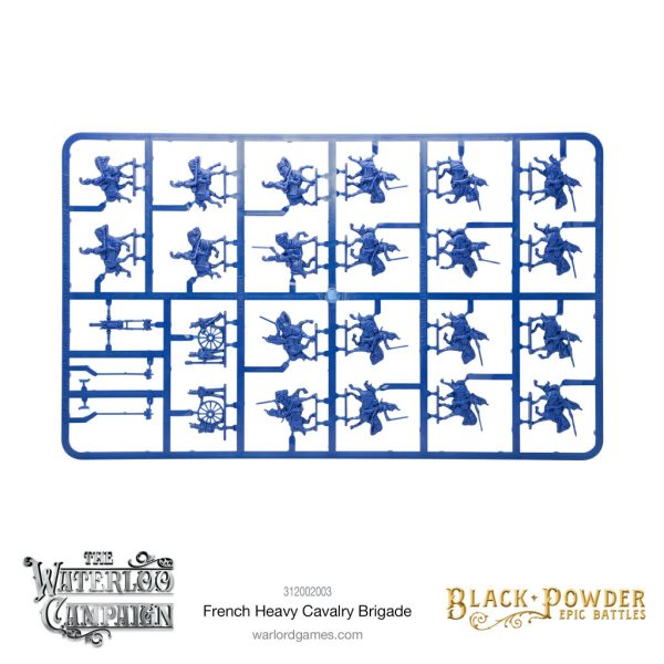 Black Powder Epic Battles: Waterloo - French Heavy Cavalry Brigade 4