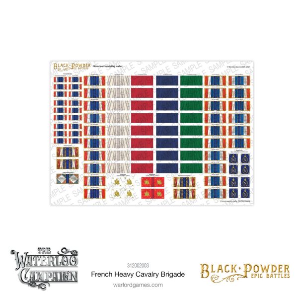 Black Powder Epic Battles: Waterloo - French Heavy Cavalry Brigade 5