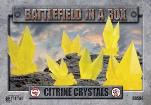 Battlefield in a Box: Citrine Crystals (Yellow) 1