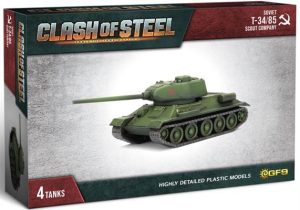 T-34/85 Scout Company (x4 Plastic) 1