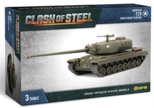 T29 Super-Heavy Tank Platoon (x3 Plastic) 1