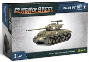 M4A3E8 Easy Eight Tank Platoon (x3 Plastic) 1