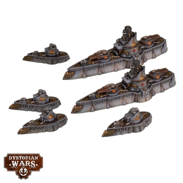 Dystopian Wars: Commonwealth Frontline Squadrons 2