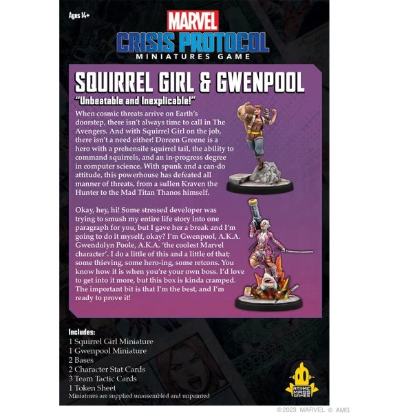 Marvel Crisis Protocol: Squirrel Girl & Gwenpool 2