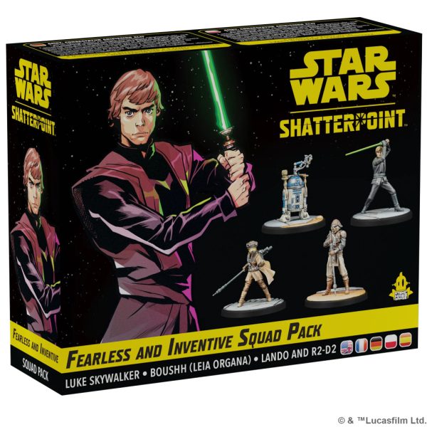 Star Wars: Shatterpoint - Fearless and Inventive (Luke Skywalker) Squad Pack 1
