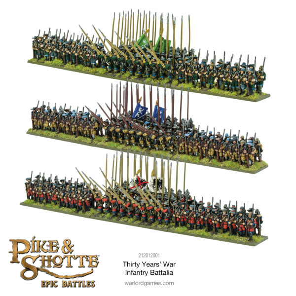 Pike & Shotte Epic Battles - Thirty Year's War Infantry Battalia 2