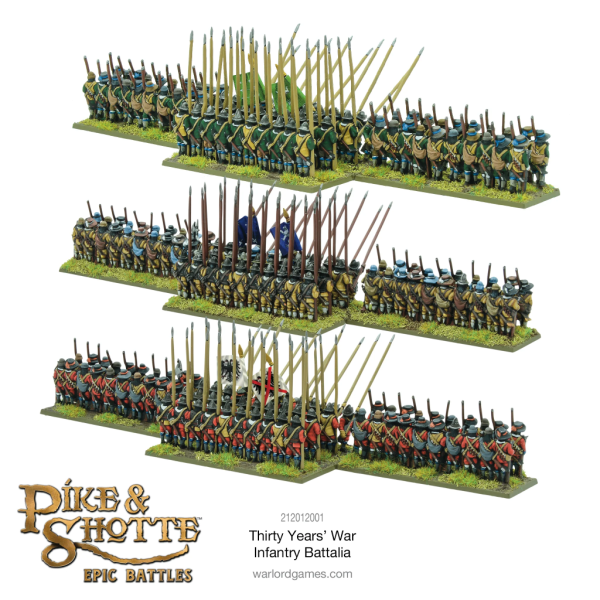 Pike & Shotte Epic Battles - Thirty Year's War Infantry Battalia 3
