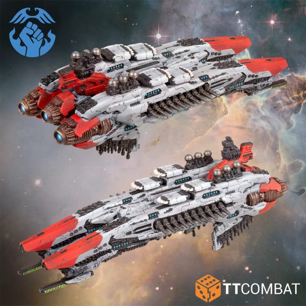 Dropfleet Commander: Resistance Battleship 2