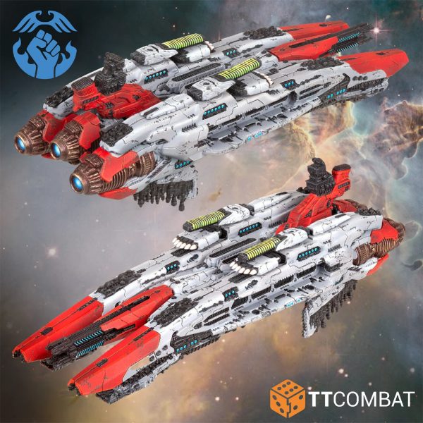 Dropfleet Commander: Resistance Battleship 3
