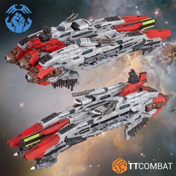 Dropfleet Commander: Resistance Battleship 4