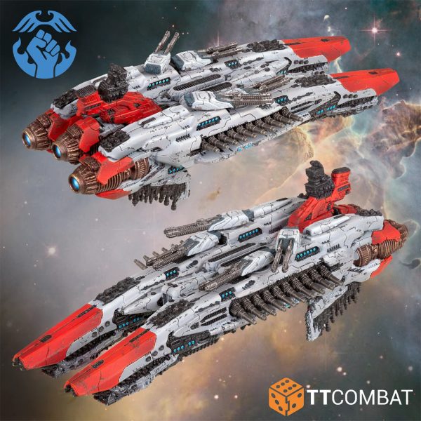 Dropfleet Commander: Resistance Battleship 6