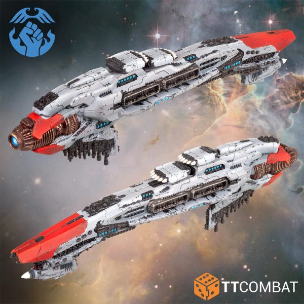 Dropfleet Commander: Resistance Battleship 7