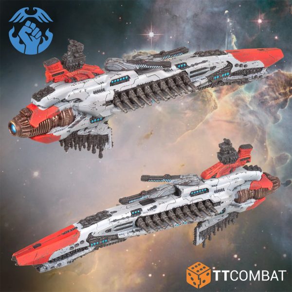 Dropfleet Commander: Resistance Battleship 8
