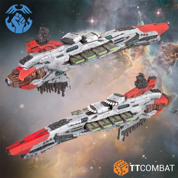 Dropfleet Commander: Resistance Battleship 9