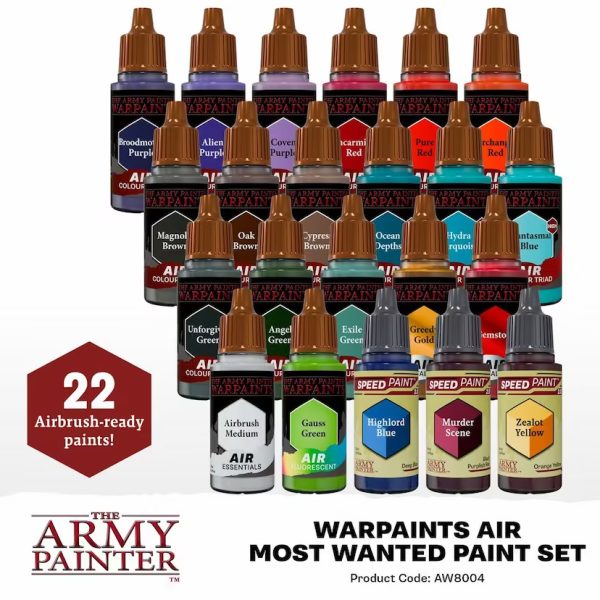 Warpaints Air Most Wanted Set 2