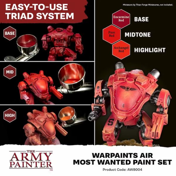 Warpaints Air Most Wanted Set 4
