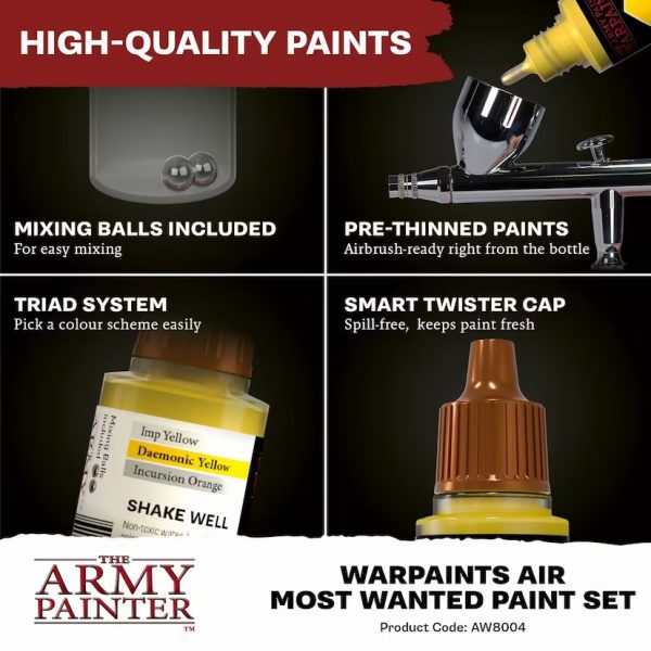 Warpaints Air Most Wanted Set 6