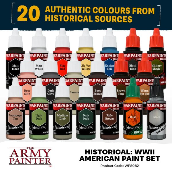 Warpaints Fanatic: WW2 American Paint Set 2