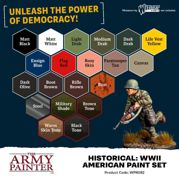 Warpaints Fanatic: WW2 American Paint Set 3