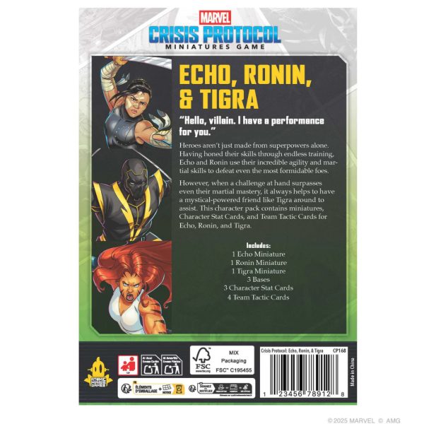 Marvel Crisis Protocol: Echo, Ronin & Tigra 2