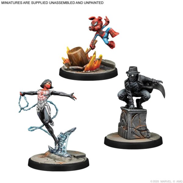 Marvel Crisis Protocol: Silk, Spider-Ham & Spider-Noir 3