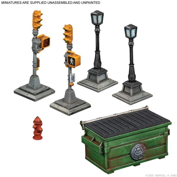 Marvel Crisis Protocol: NYC City Block Terrain Collection 4
