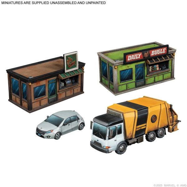 Marvel Crisis Protocol: NYC City Block Terrain Collection 5