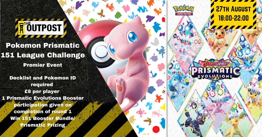 Ticket: Pokemon Prismatic-151 League Challenge 1