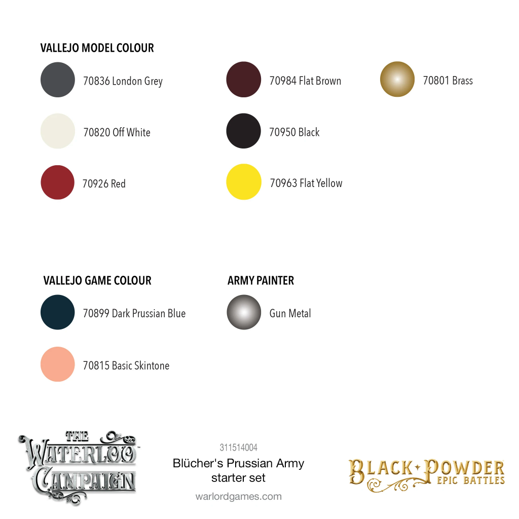 Epic Black Powder Waterloo - Prussian Starter Set 6