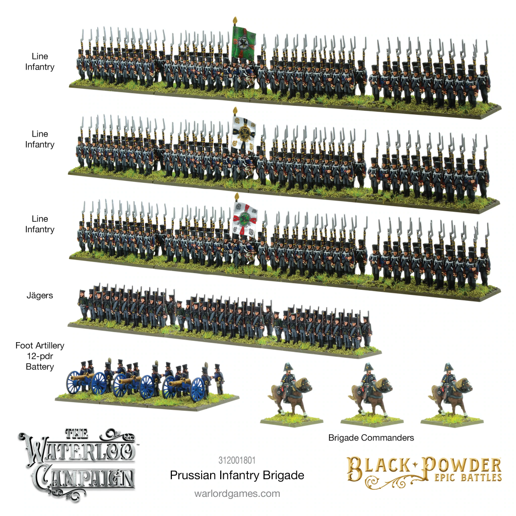 Epic Black Powder - Prussian Infantry Brigade 2