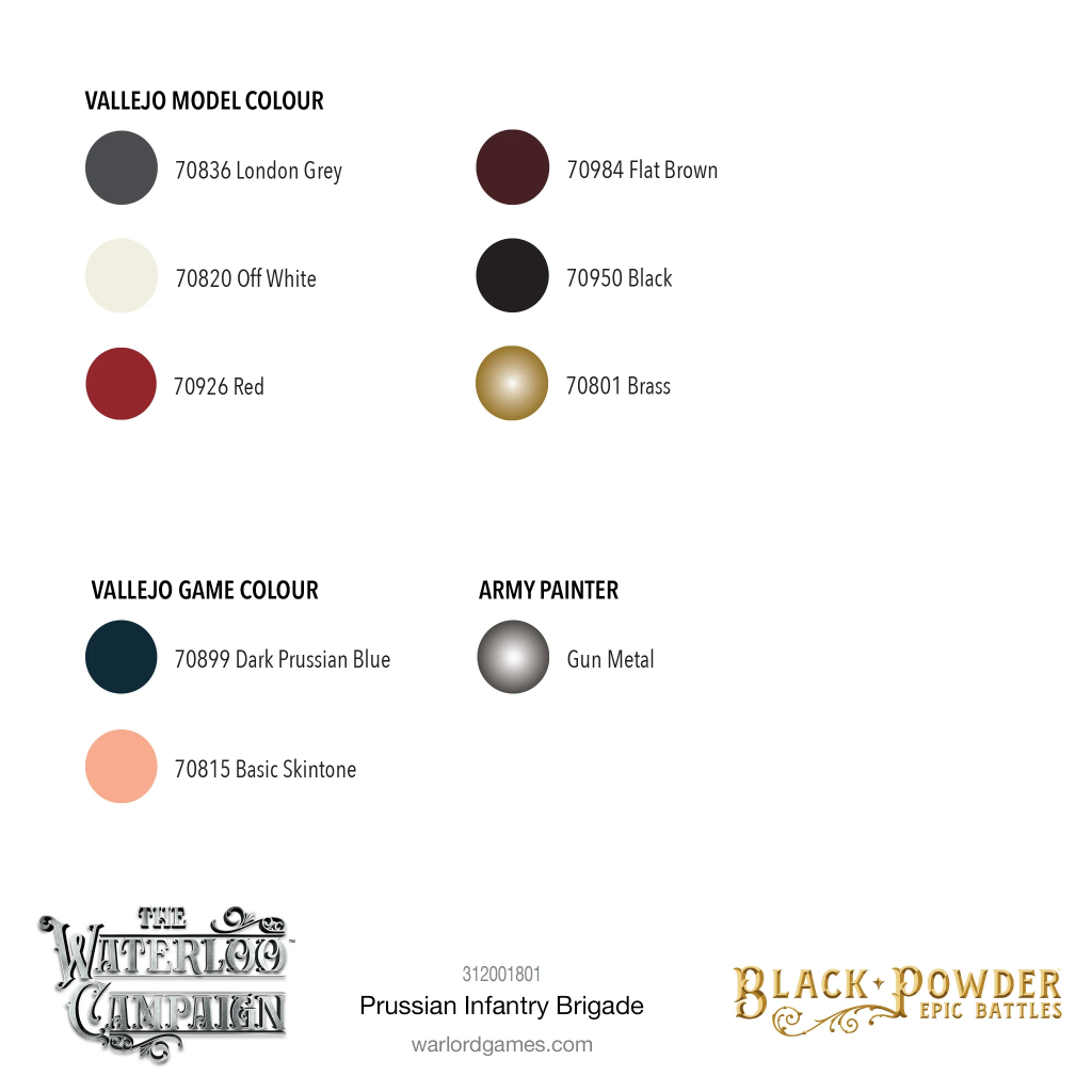 Epic Black Powder - Prussian Infantry Brigade 6