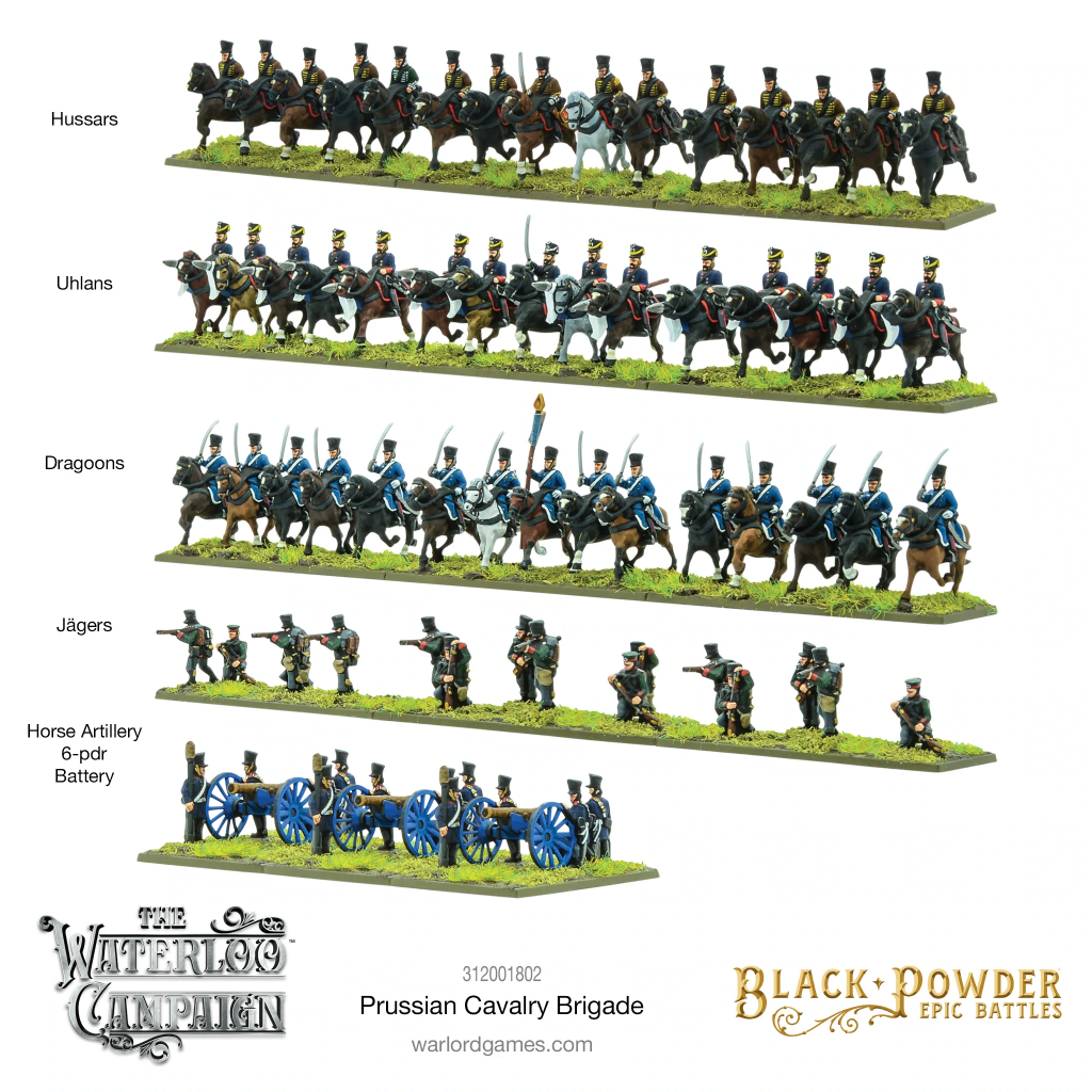 Epic Black Powder - Prussian Cavalry Brigade 2