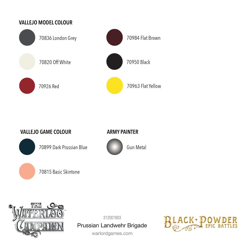 Epic Black Powder - Prussian Landwehr Brigade 6