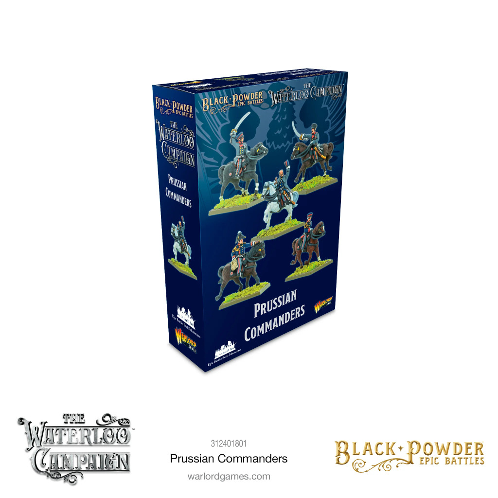 Epic Black Powder - Prussian Commanders 1